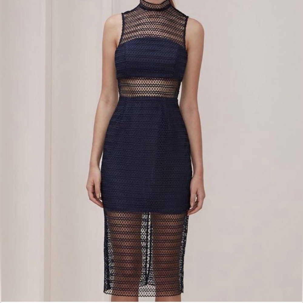 Navy blue Keepsake cocktail dress